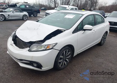 2014 Honda Civic Ex-L z USA, uszkodzony, nr VIN 19XFB2F97EE022470